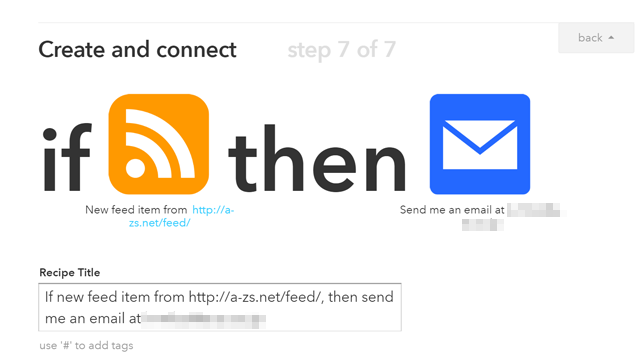 ifttt-設定完了