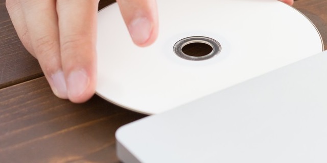 インストールメディアの写真