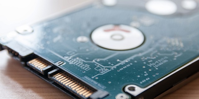 ハードディスクの写真