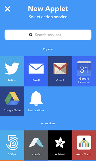 アクション設定画面2