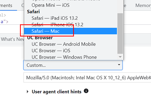 ユーザーエージェント4