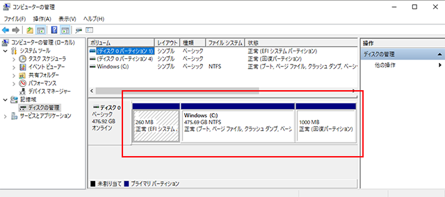 パーティション