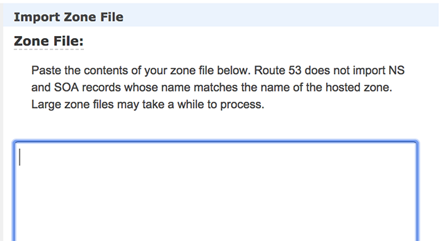 オンプレミスDNSの設定をインポートする