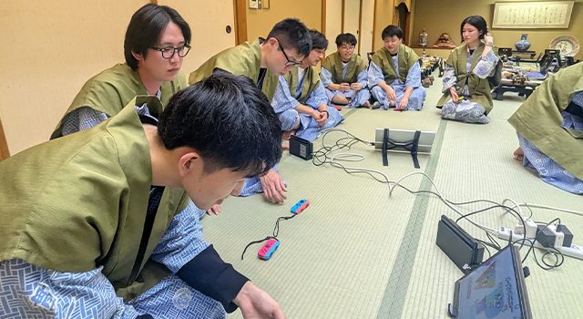 ゲームの準備の写真