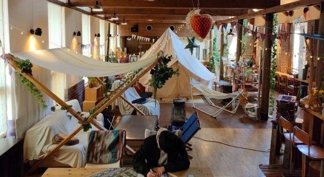 グランピング会場内の写真1