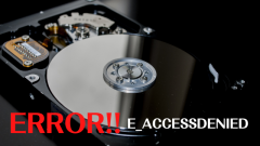 [不具合]6月累積更新プログラムでWindows ServerのVSSバックアップが「E_ACCESSDENIED」エラーで失敗