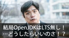 OpenJDKのLTSはどうなった？クラウドではどうなの？結局何を選んだらいいんだ！？