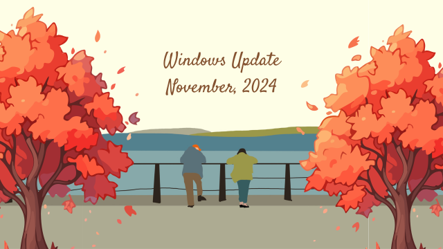 [Windows 10/11/Server]2024年11月累積更新プログラム公開 KB5046633・KB5046613・KB5046616・KB5046615・KB5046612など