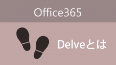 新しく追加されたOffice365の新機能「Delve」とはなんだろう