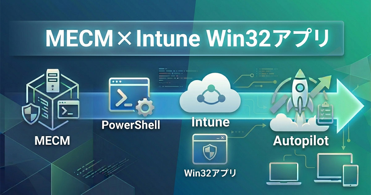MECMの流儀で挑むIntune Win32アプリ - Autopilot運用の確実性を最大化する設計術
