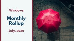 2020年7月の累積的な更新プログラムがリリース!Windows 10 1903/1909 KB4565483、Windows 10 2004 KB4565503 など