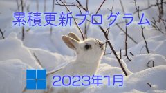 [Windows 10・11/Server]2023年1月累積更新プログラム公開!KB5021255、KB5021234、KB5021233、KB5021237、KB5021235など